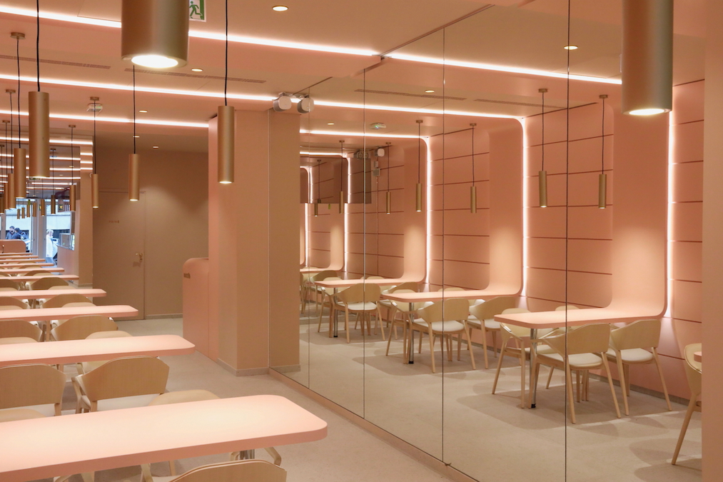 Conseil, aménagement, conception et réalisation des espaces du restaurant Marxito par CDB, Meet you there.